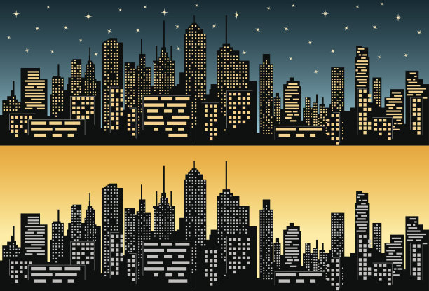 城市的天际线图片下载