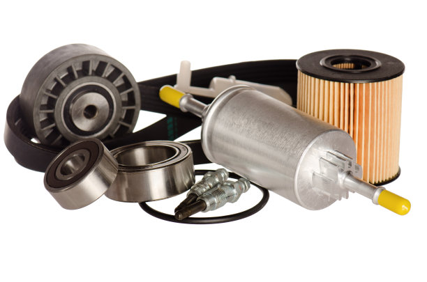 汽车零配件，它是孤立的白色图片下载