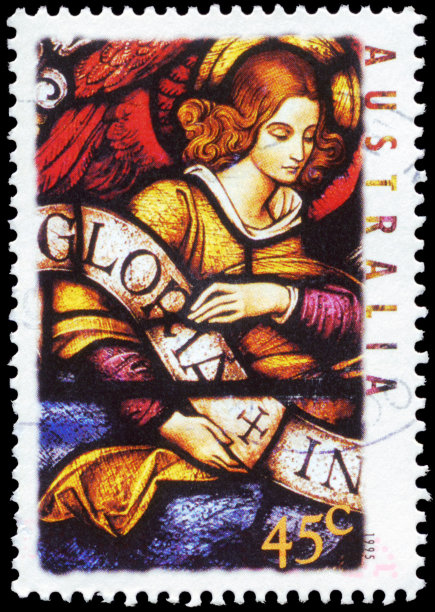 天使带着横幅图片下载