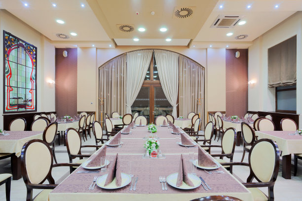 现代酒店餐厅内部图片下载