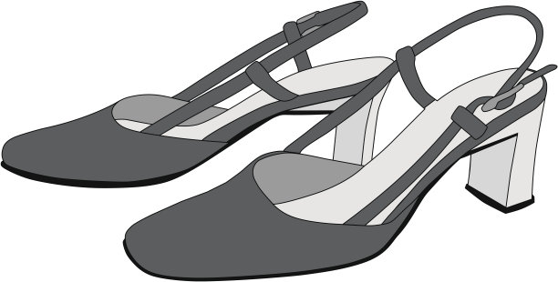 优雅晚装女鞋图片下载