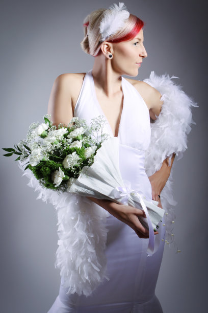 复古新娘图片下载