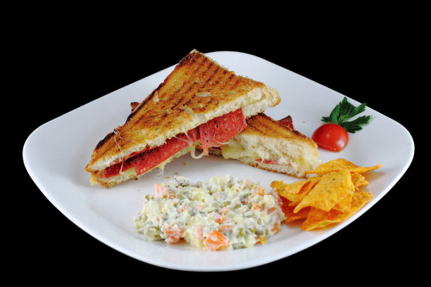 混合烤面包图片下载