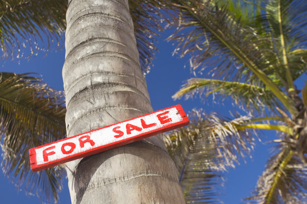 热带待售标志图片下载