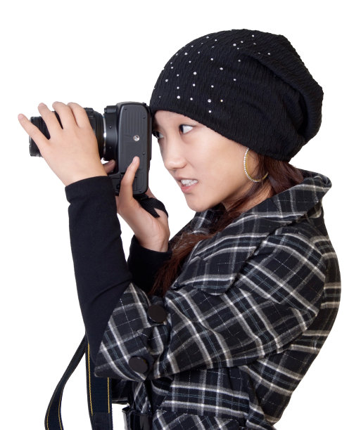 女摄影师图片下载