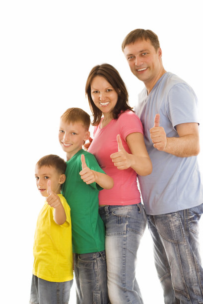 父母和两个孩子图片下载