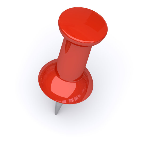 红色图钉图片下载