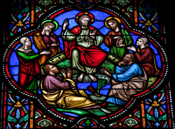 耶稣传道图片下载