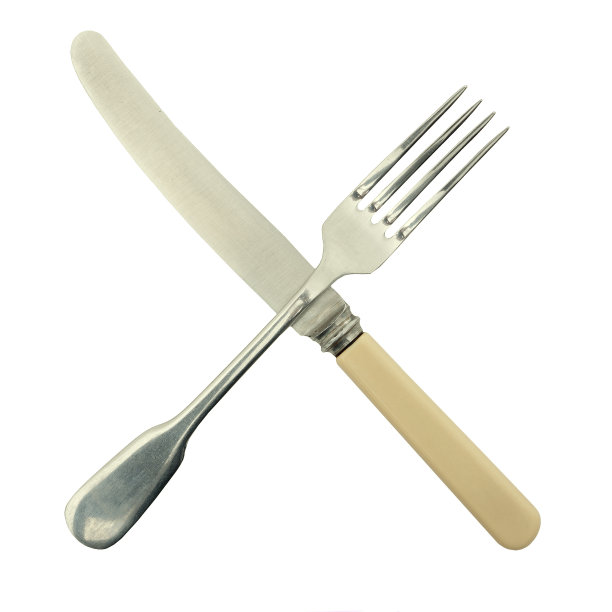 刀叉交叉图片下载