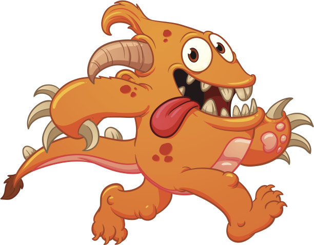 橙色怪物图片下载