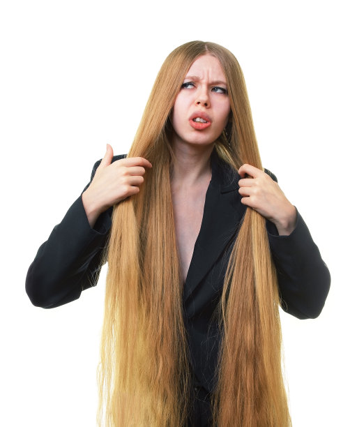 生气的女孩图片下载