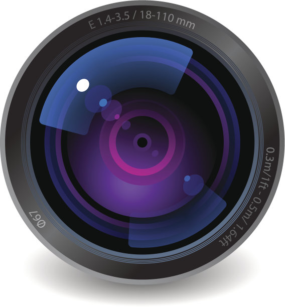 相机镜头图标图片下载