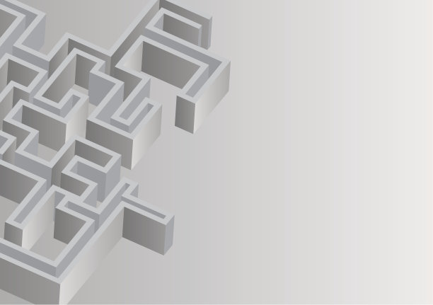 迷宫抽象背景图片下载