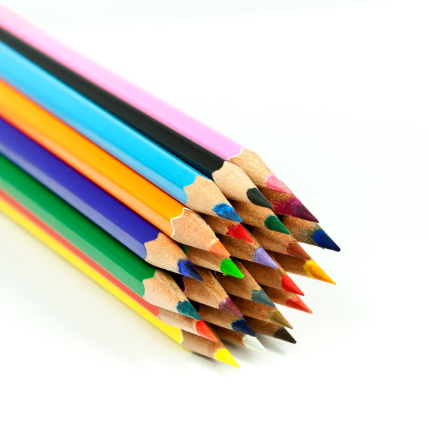 彩色铅笔图片下载