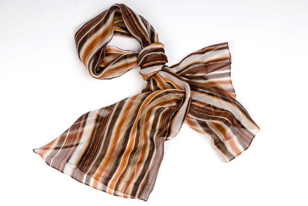 女性围巾隔离图片下载