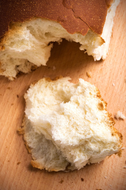 这是一块美味的自制面包图片下载