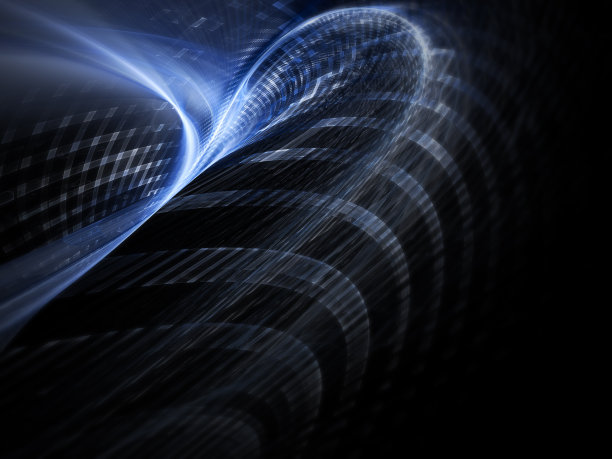 蓝色和黑色抽象背景图片下载