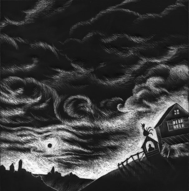 农场和唱歌的公鸡图片下载