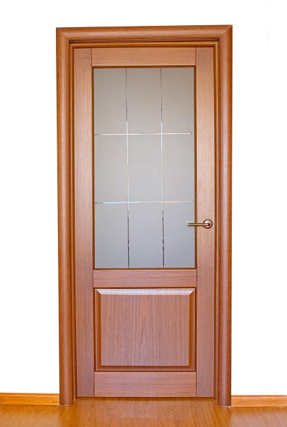 棕色的木门图片下载