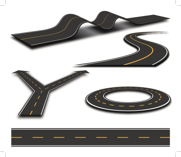 路的元素图片下载