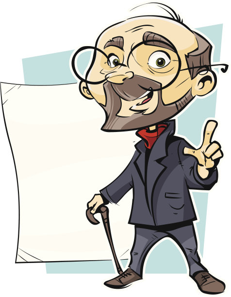 男人在用白板解释姿势图片下载