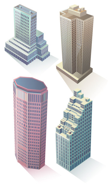 抽象的现代建筑图片下载