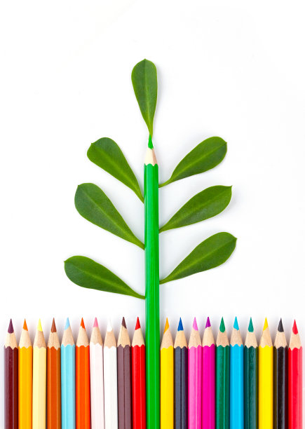 彩色铅笔图片下载