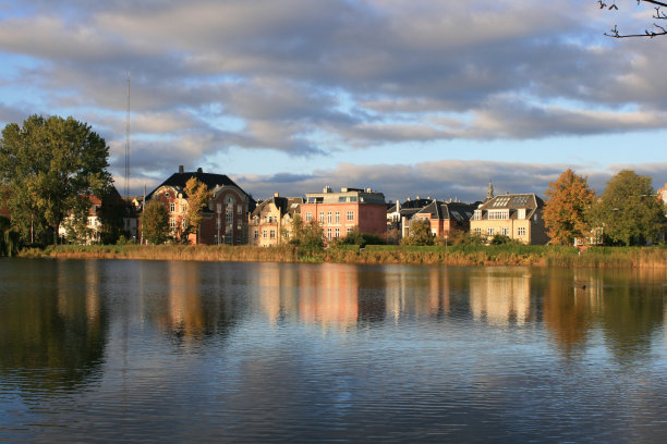 丹麦哥本哈根的房屋图片下载