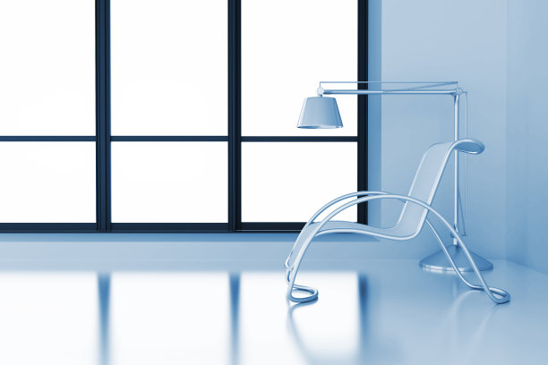 椅子和灯图片下载