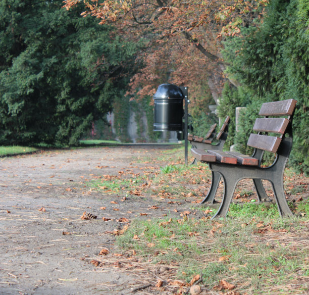 公园里的秋天图片下载