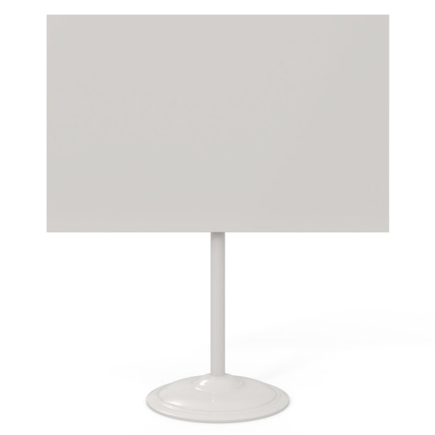 白板隔离在白色上图片下载