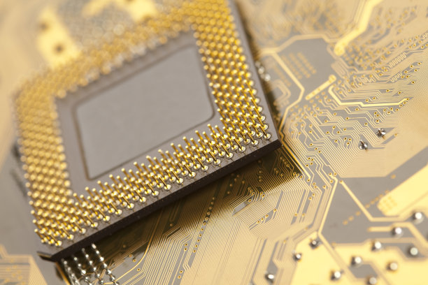 电脑电路板的背面图片下载