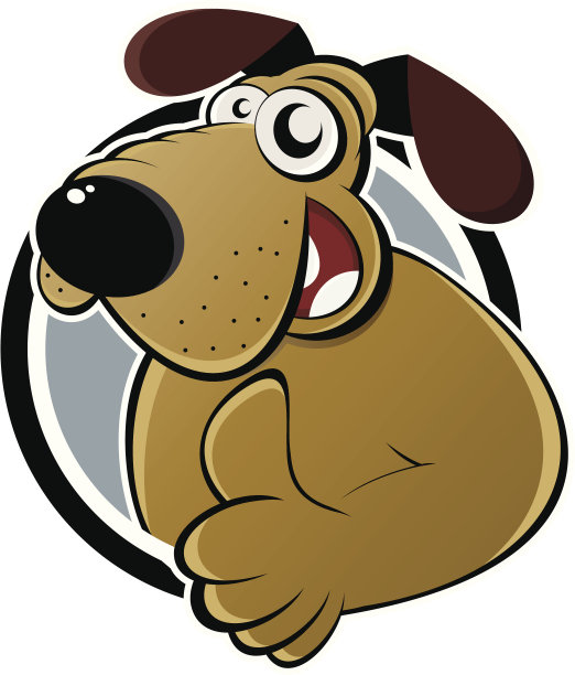 有趣的卡通狗图片下载