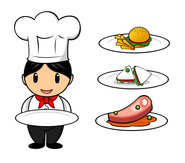 服务的厨师图片下载