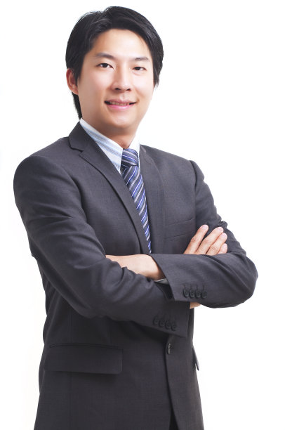 精明的亚洲商人图片下载