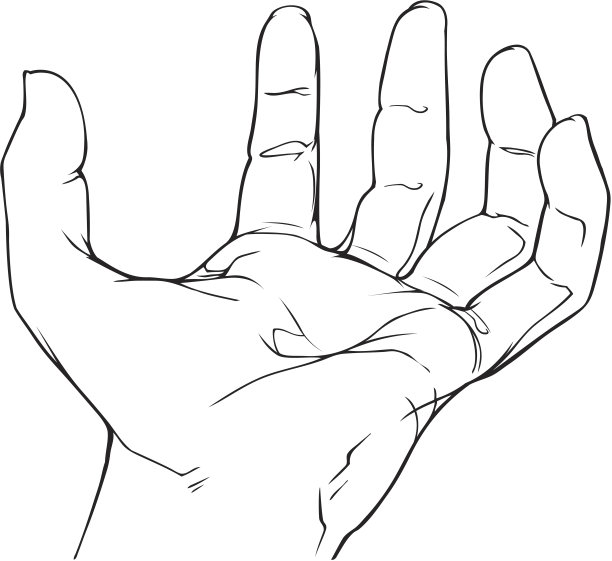 空的手图片下载