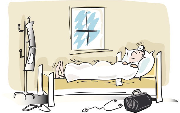 床上的医生图片下载