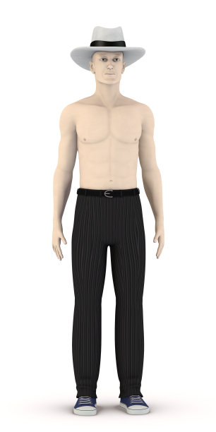 带帽子的人物图片下载