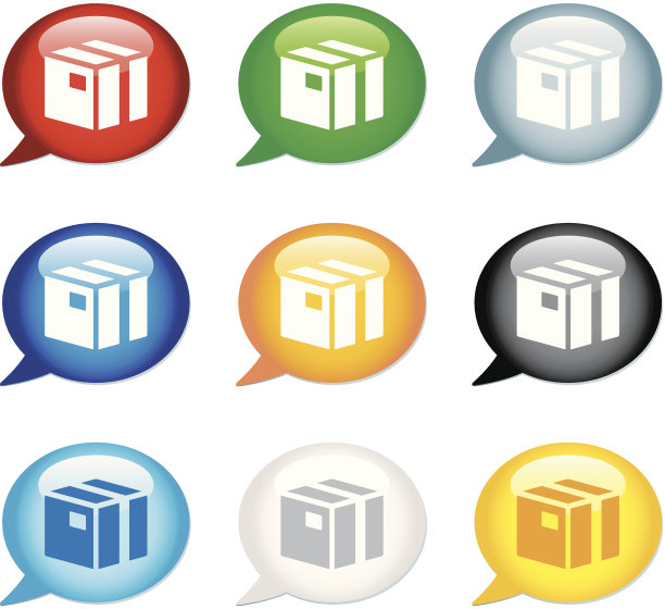 “泡泡”图标系列|盒子图片下载
