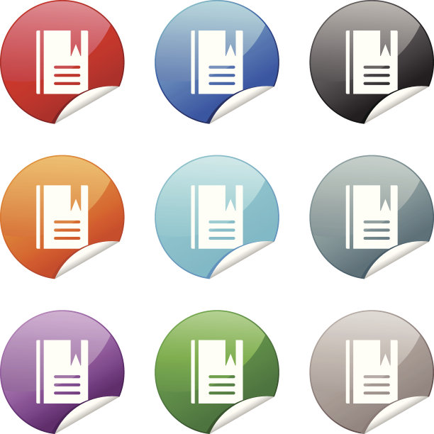 贴纸图标|书签图片下载