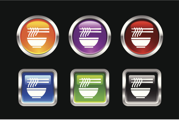 金属光泽图标|面条图片下载