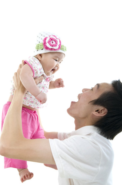 亚裔父女图片下载