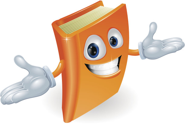 书籍卡通人物吉祥物图片下载