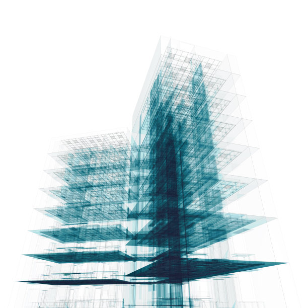 白色办公大楼图片下载