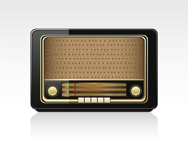 复古的广播图片下载