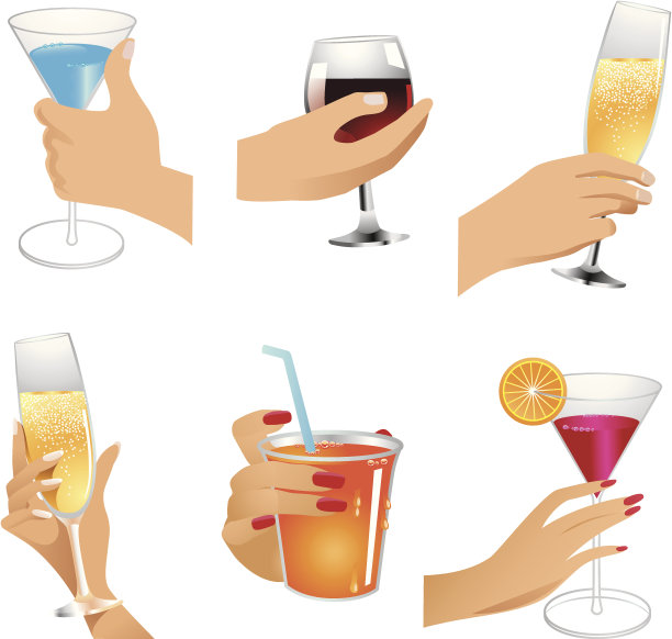手拿着饮料图片下载