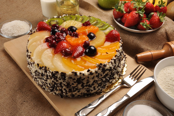 水果蛋糕图片下载