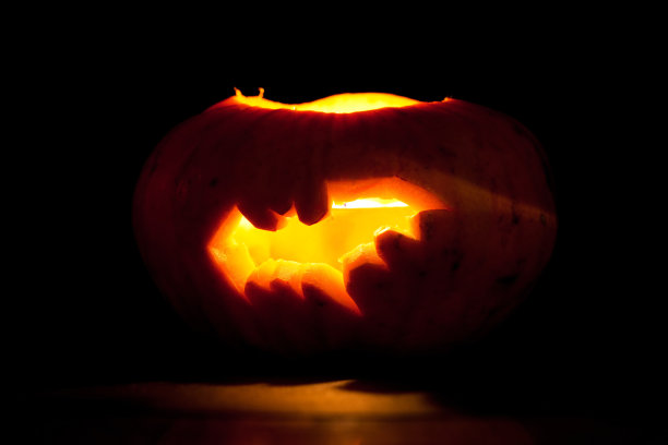 万圣节南瓜蝙蝠图片下载