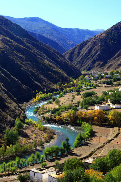 中国的村庄图片下载