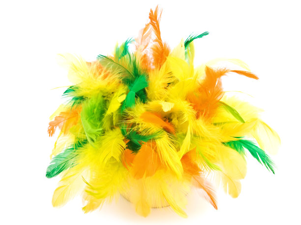 复活节的羽毛图片下载